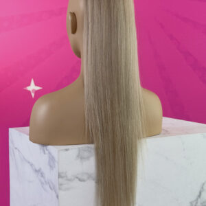 Kucyk Doczepiany Piaskowy Blond - Prosty
