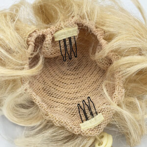 Kok z Włosów Naturalnych na Ściągaczu – Remy Hair