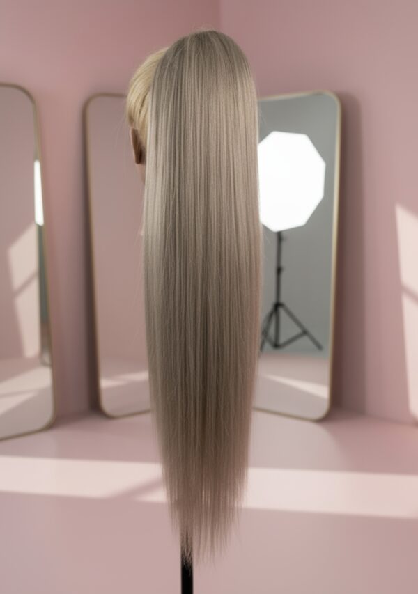 kitka popielaty blond