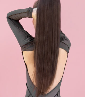 doczepiany kucyk brąz