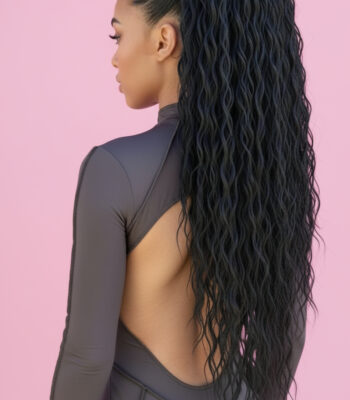 Kucyk doczepiany Brazylijskie Fale Czarny