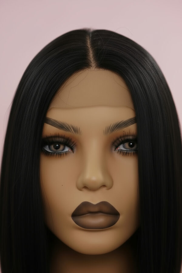 Czarna Peruka Bob Lace Front - DAISY - obrazek 6