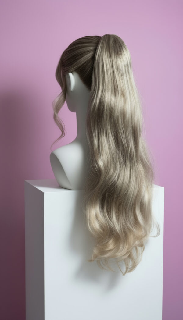 Doczepiana Kitka na Klamrze - Średni Blond