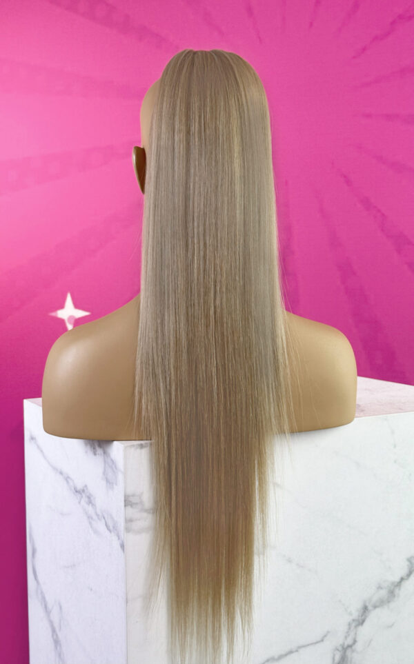 Kucyk Doczepiany Piaskowy Blond - 70cm - obrazek 2