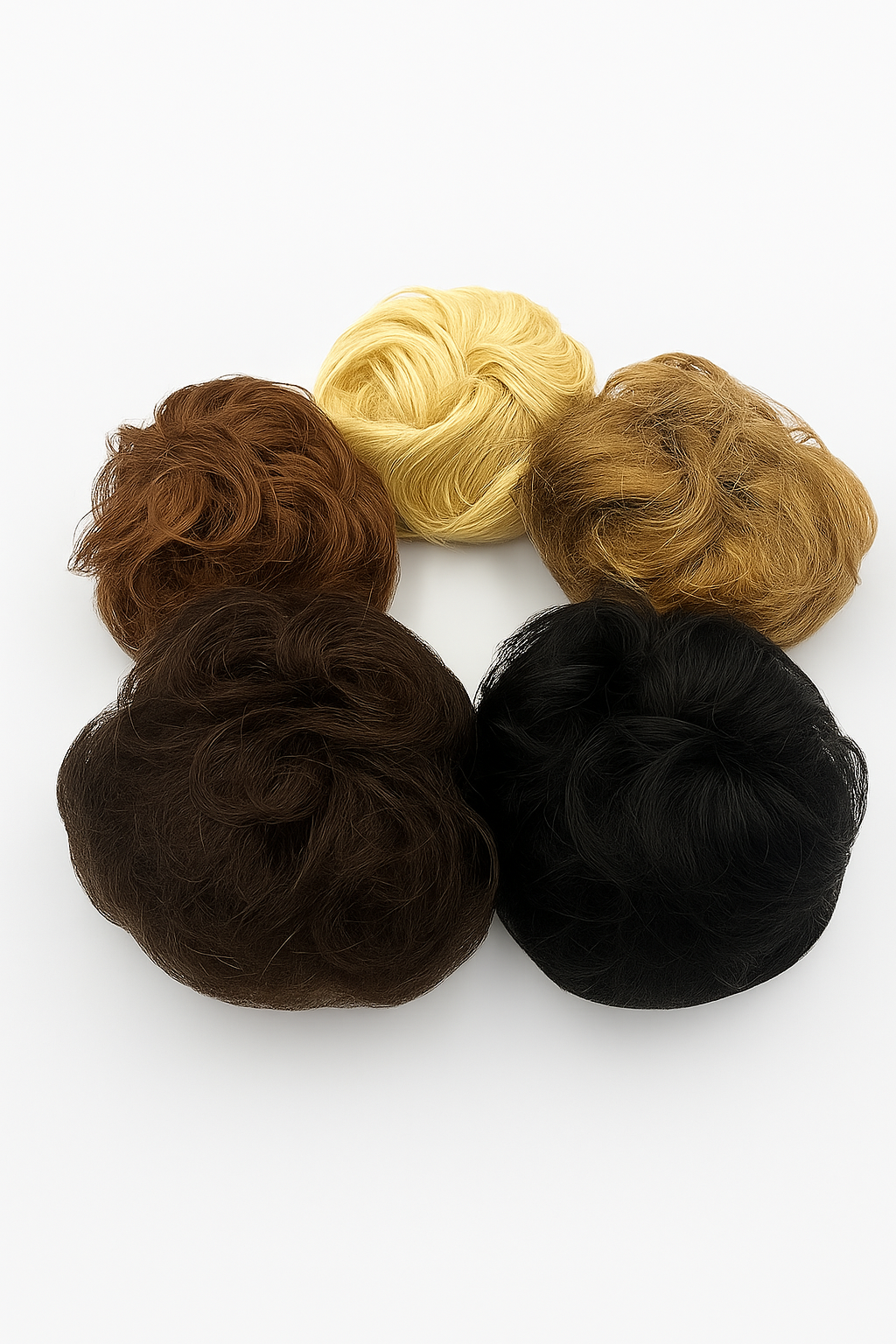 Kok z Włosów Naturalnych na Ściągaczu – Remy Hair - obrazek 2