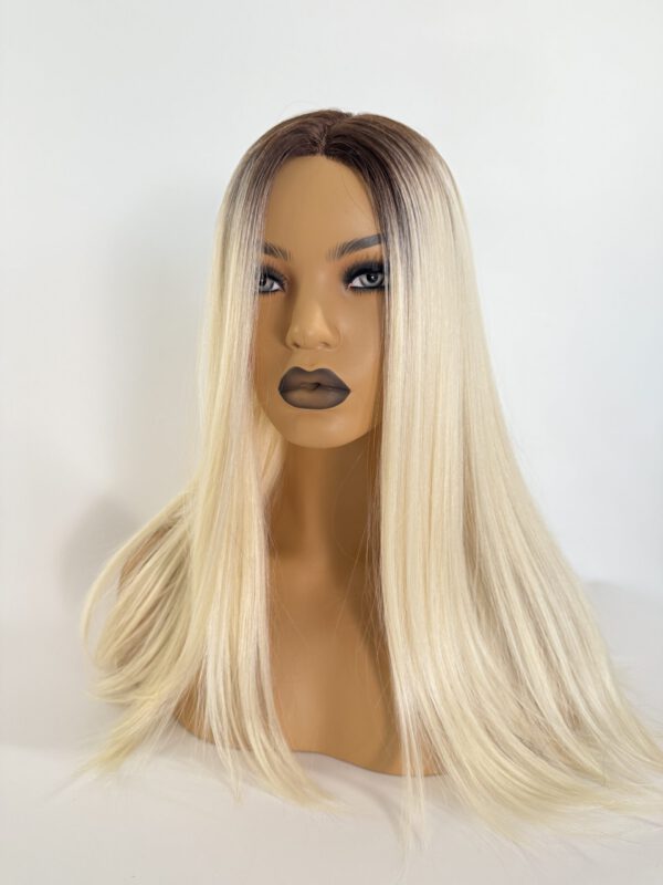 Peruka Lacefront Jasny Blond - Rita - obrazek 5