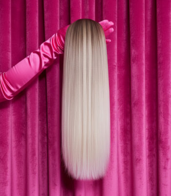 doczepiany kucyk blond yaki z odrostem