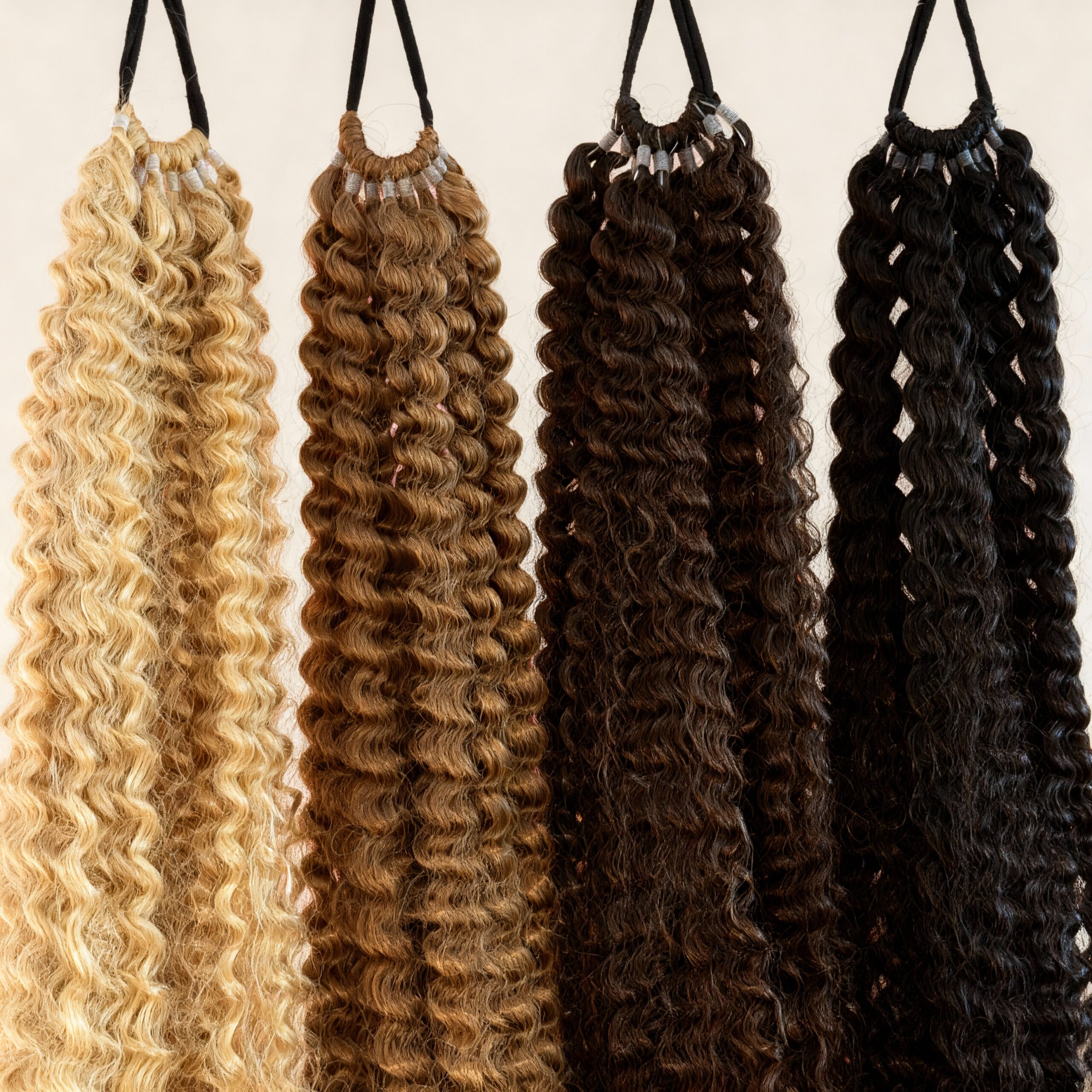 kucyki afro na gumce