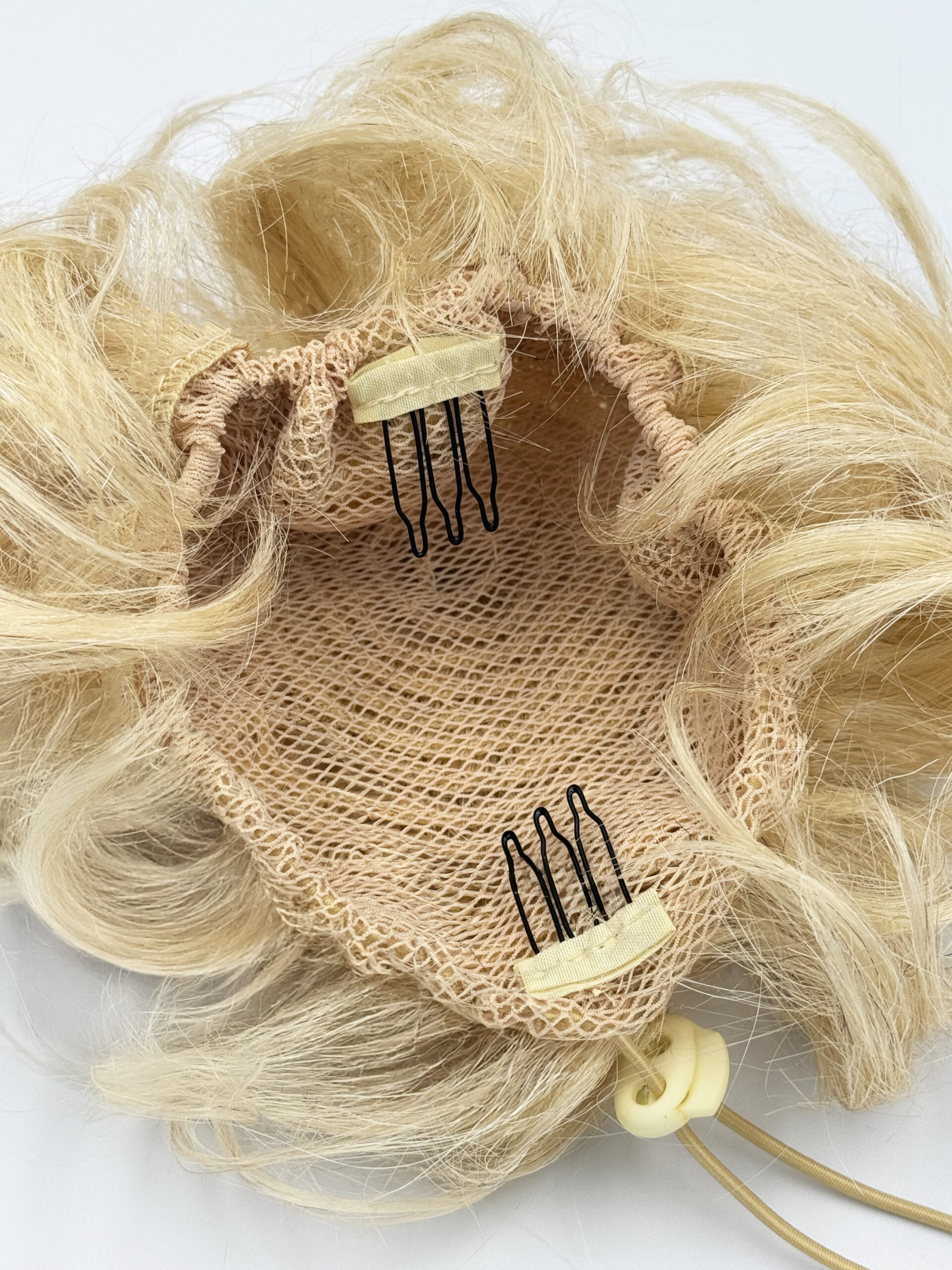 Kok z Włosów Naturalnych na Ściągaczu – Remy Hair - obrazek 3