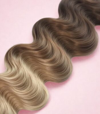 Grzywka z włosów naturalnych - bardzo lekka - Ciemny Blond