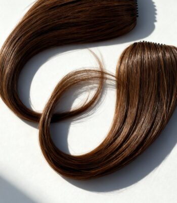 Doczepiana grzywka clip-in z naturalnych włosów