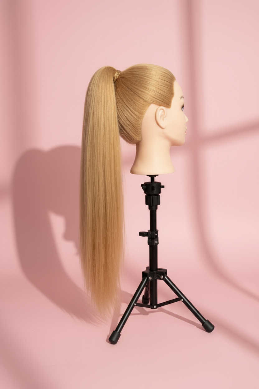 Doczepiany Kucyk Yaki - Ultra Puszysta Kitka Blond