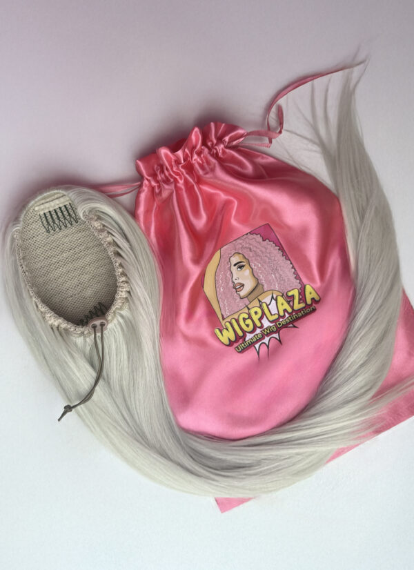 Doczepiany Kucyk Platynowy Blond - obrazek 5