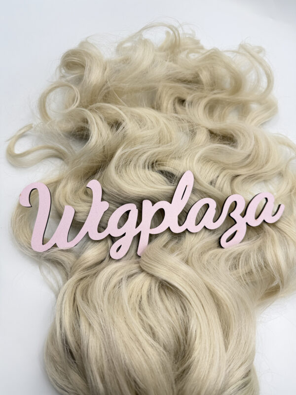 doczepiany kucyk platynowy blond
