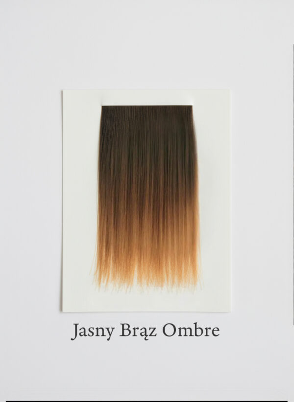 kolor jasny brąz ombre
