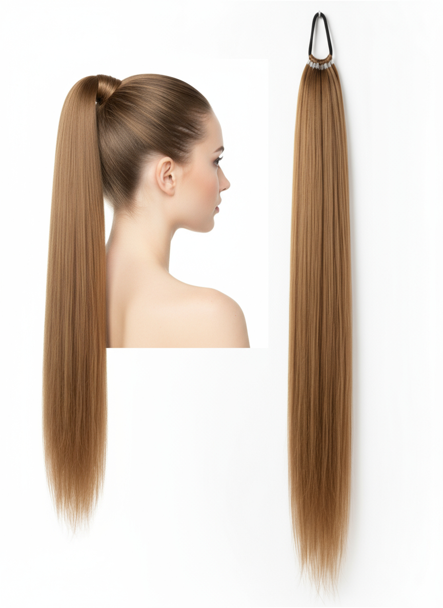 Kucyk na gumce (kitka na gumce) - obrazek 9