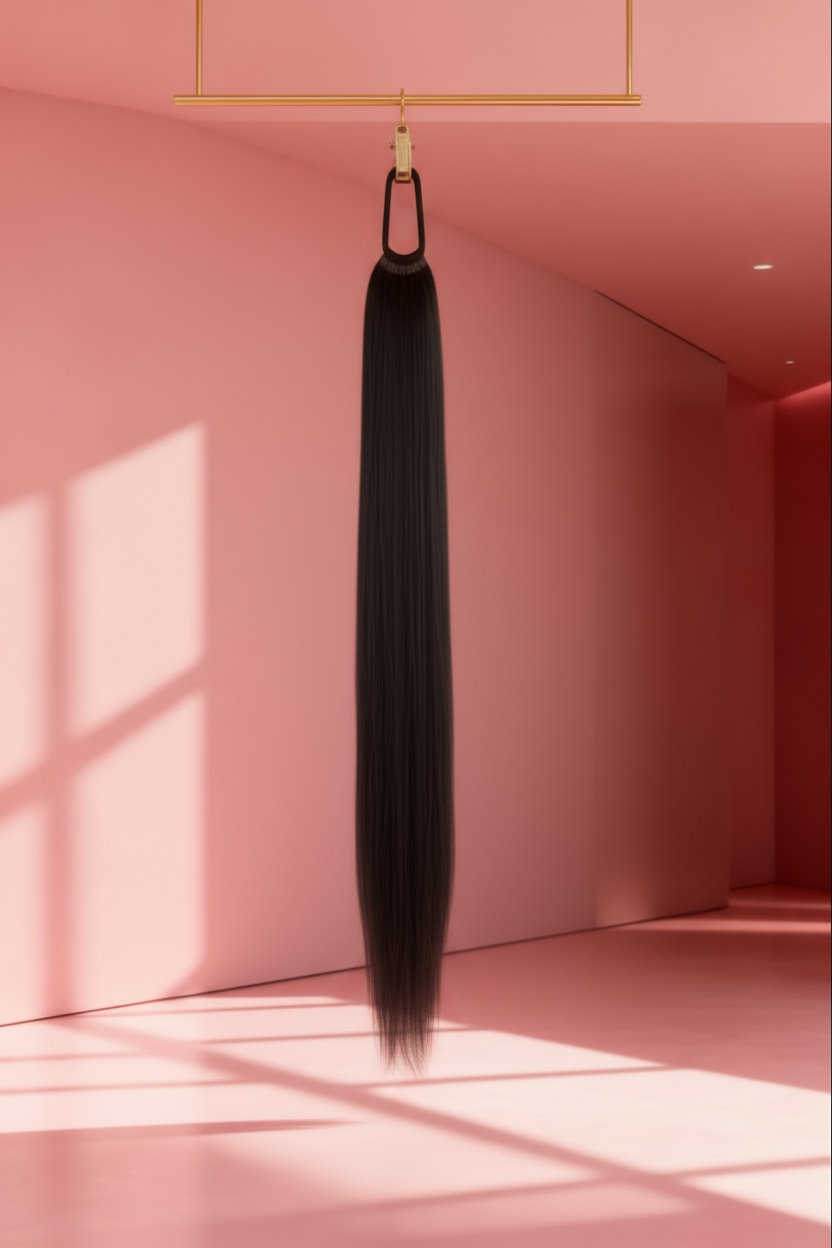 Kucyk na gumce (kitka na gumce) - obrazek 5