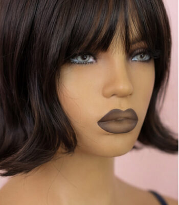 Krótka Peruka Bob z Grzywką